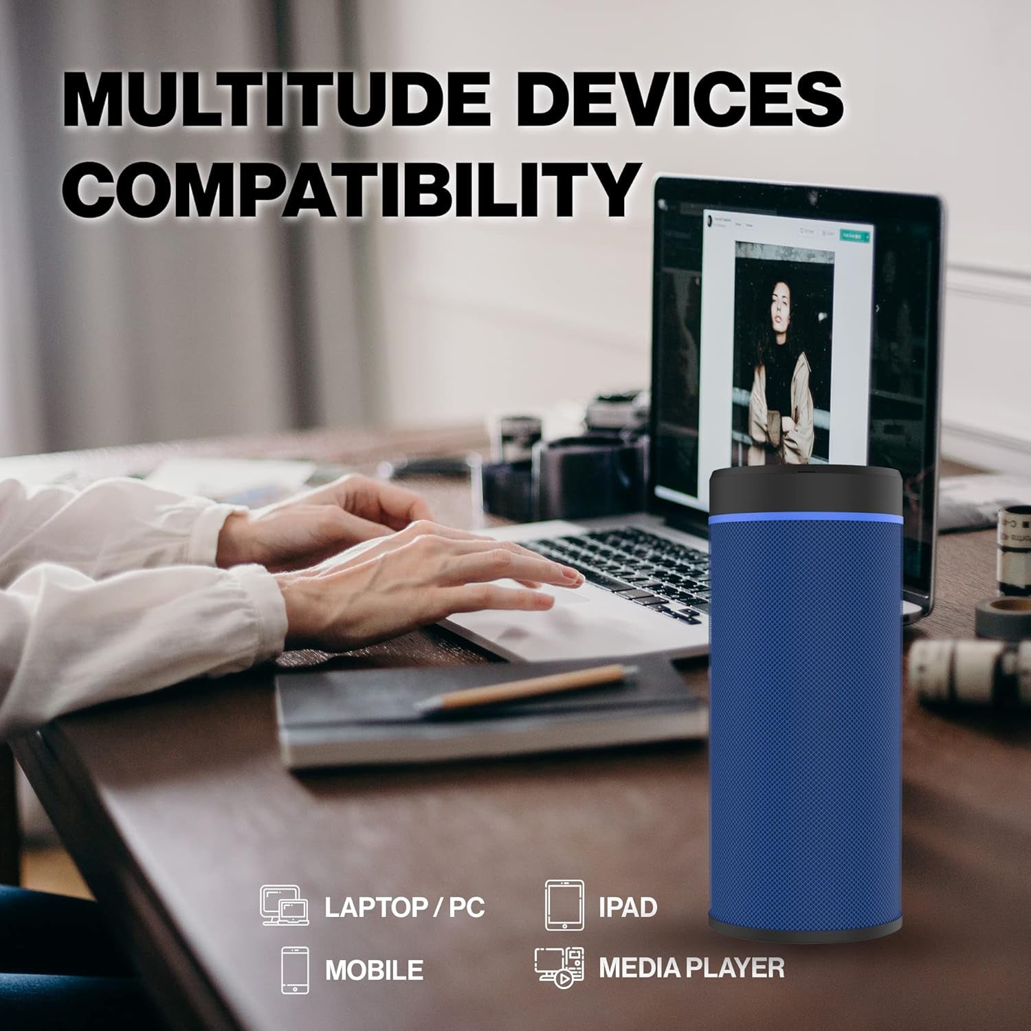 Portable Speaker / Rechargeable / Splash Proof Wireless High Sound Bluetooth Speaker, Blootuth speaker (media player) Portable Speaker / Rechargeable / Splash Proof Wireless High Sound Bluetooth Speaker, Blootuth speaker (media player)
